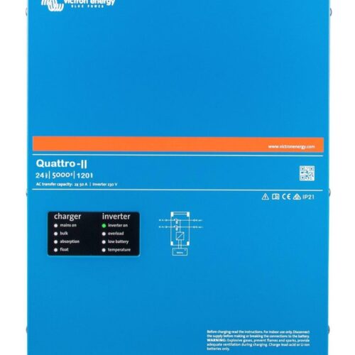 Victron Quattro-II 24/5000/120-50/50